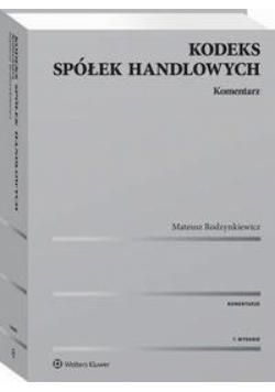 Kodeks spółek handlowych. Komentarz