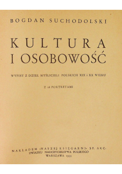Kultura i osobowość 1935 r.