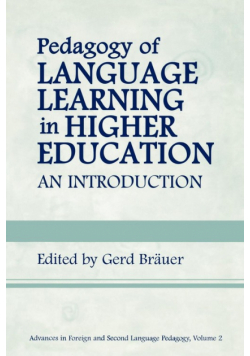 Pedagogy of Language Learning in Higher Education