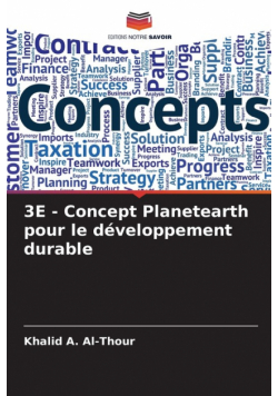 3E - Concept Planetearth pour le développement durable