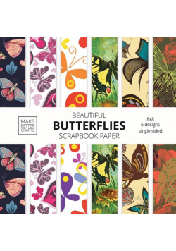 Beautiful Butterflies Scrapbook Paper