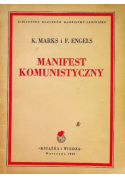 Manifest Komunistyczny 1949 r.