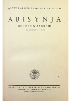 Abisynja 1935 r.