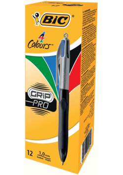 Długopis 4 Colours Grip Pro pudełko 12 sztuk