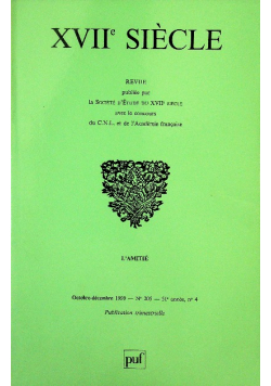 Revue XVIIe Siecle  Nr 203