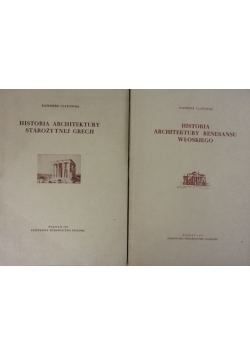 Historia architektury. Zestaw 2 książek