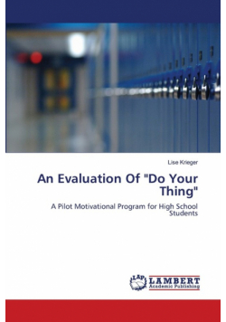 An Evaluation Of "Do Your Thing"