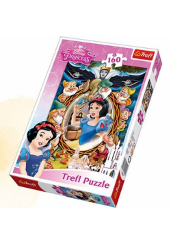 Puzzle 160 Królewna Śnieżka kolaż