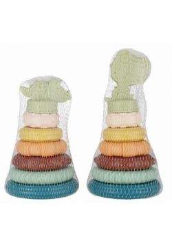 Piramidka edukacyjna pastel mix BAM BAM