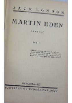 Martin Eden ,1937r.