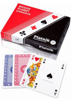Karty do gry Piatnik 2 talie standard podwójne