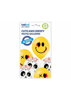 Balony Cute and Creepy 6szt