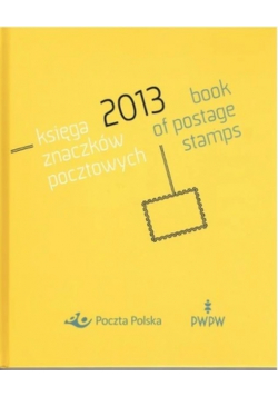 Księga znaczków pocztowych 2013