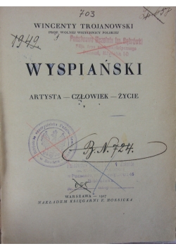 Wyspiański, 1927r.