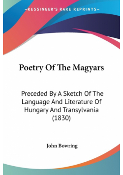 Poetry Of The Magyars