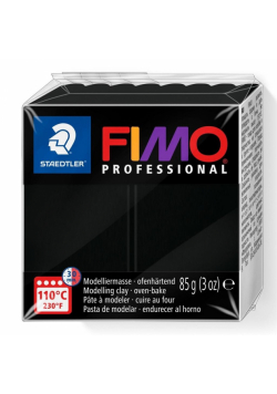 Masa termoutwardzalna Fimo 85g czarny