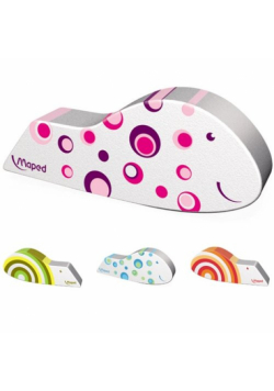 Gumka ergo fun wielokolorowa display 24 sztuki