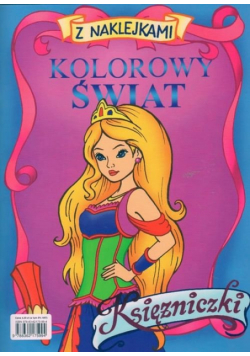 Kolorowy świat Księżniczki Naklejki