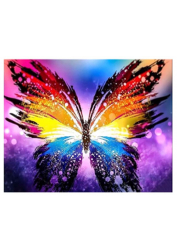 Diamentowa mozaika Motyl kolor transparentny NO-1007430