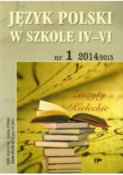 Język Polski w Szkole IV-VI nr 1 2014/2015