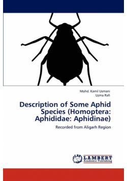 Description of Some Aphid Species (Homoptera