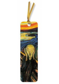 Zakładka do książki BKMK05 Krzyk Edvard Munch