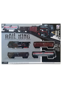 Kolejka Rail King z światłem