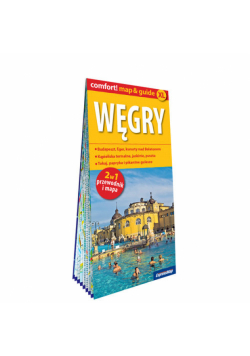 Węgry laminowany map&guide 2w1 przewodnik i mapa