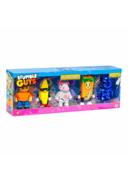 Stumble Guys Action Figure 5 Pack Mr. Stumble Banana Guy Sprinkles Ceriel Killer