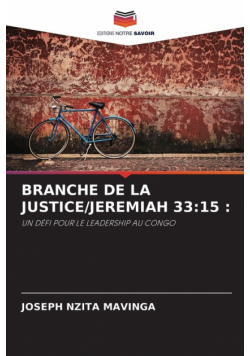 Branche De La Justice/jeremiah 33