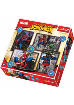 Puzzle Spiderman 4 w 1