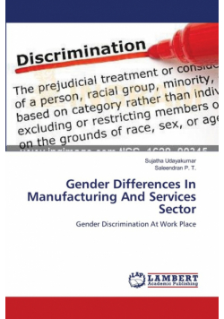 Gender Differences In Manufacturing And Services Sector