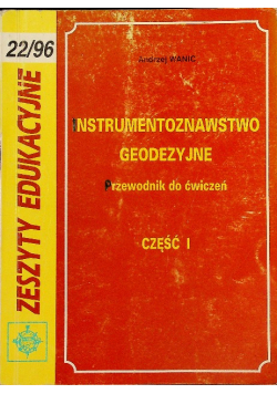 Instrumentoznawstwo Geodezyjne Część 1