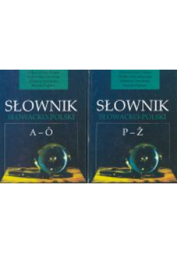 Słownik słowacko-polski Tom 1 i 2