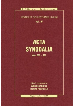 Acta synodalia