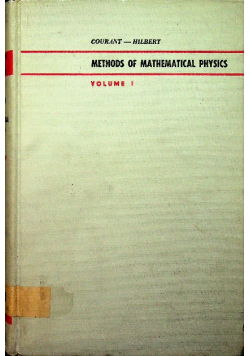 Methods of Mathematical Physics Volume 1