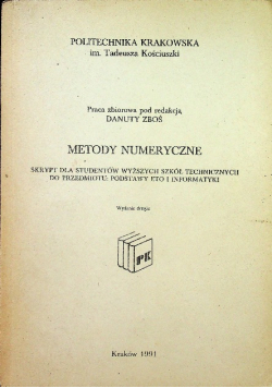 Metody Numeryczne