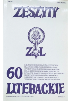 Zeszyty literackie Nr 60