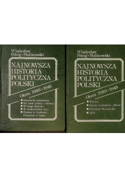 Najnowsza historia polityczna Polski Tom 1 i 2