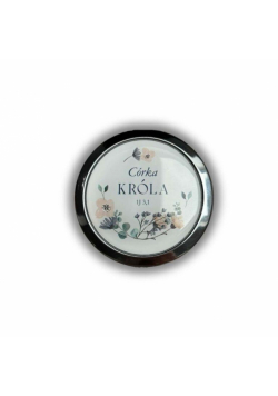 Lusterko kieszonkowe okrągłe - Córka Króla