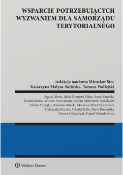 Wsparcie potrzebujących wyzwaniem dla samorządu...