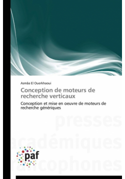 Conception de moteurs de recherche verticaux
