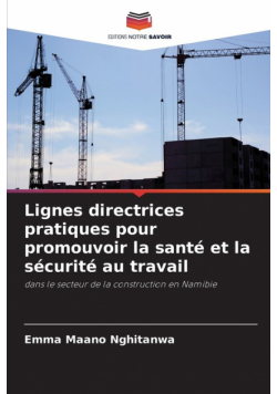 Lignes directrices pratiques pour promouvoir la santé et la sécurité au travail