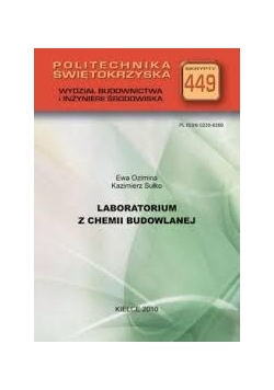Laboratorium z chemii budowlanej
