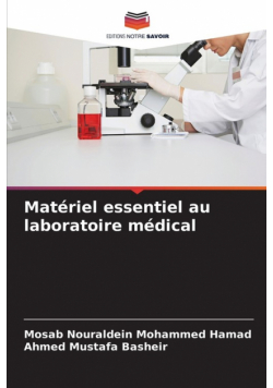 Matériel essentiel au laboratoire médical