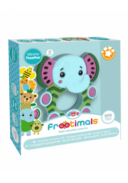 Gryzak silikonowy Frootimals melany melephant