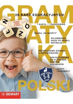 Karty edukacyjne - Język polski. Gramatyka