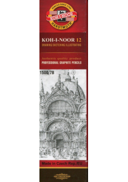 Ołówek grafitowy 12 sztuk 1500/7B