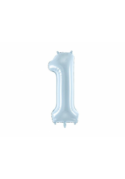 Balon foliowy 1 jasny niebieski 72cm