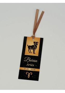Zakładka do książki zodiak BARAN